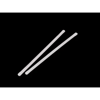 Výztuž do korzetu kovová šíře 8 mm, délka 20; 25 cm, střední, 1 (20 cm) bílá