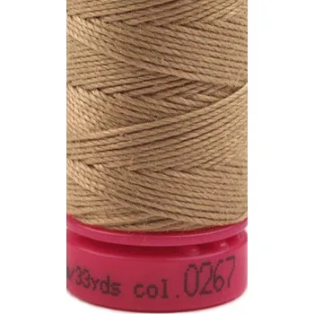 Nit Polyesterové nitě Aspo 30 / riflové návin 30 m, střední, 267 Ginger Snap