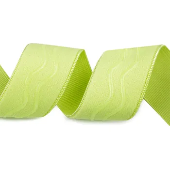 Pruženka šíře 30 mm se silikonem, velké, 5 žlutá reflexní