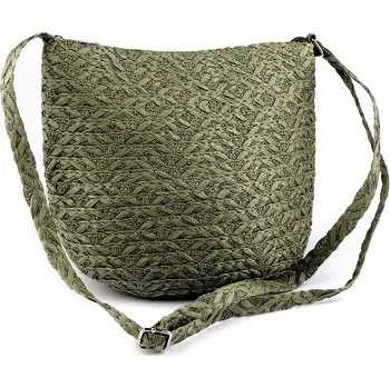 Kabelka Kabelka crossbody 23x30 cm, velké, 3 zelená khaki