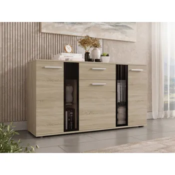 Komoda Kombinovaná komoda VENNY - dub sonoma