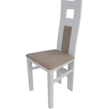 Jídelní židle Jídelní židle MOVILE 20 - bílá / hnědá