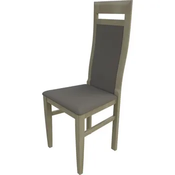 Jídelní židle Jídelní židle MOVILE 43 - dub sonoma / šedá ekokůže