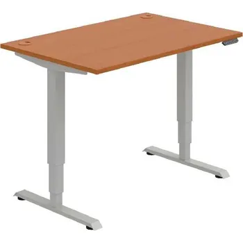 Kancelářský vozík HOBIS výškově stavitelný stůl MOTION RUN MSR 3M 1200, paměť.ovládání, třešeň + doprava zdarma