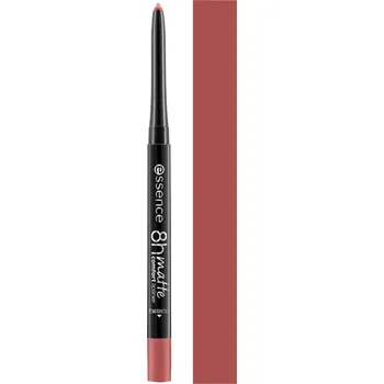 Přípravek na rty Essence 8h Matte Comfort tužka na rty 20 Mauve Mirage 0,3 g