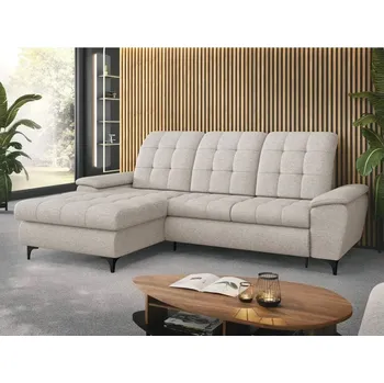 Sedací souprava Rohová sedací souprava MIRIGID - studená béžová, levý roh