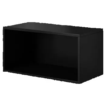 police Závěsná police NORMANDIA 2 - černá