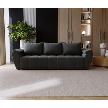 Pohovka Trojmístná pohovka GAVORA - tmavě šedá