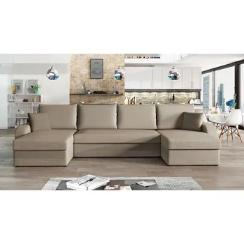 Sedací souprava Sedací souprava do U KORNELIE - světlá hnědá