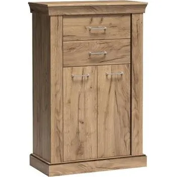 Komoda Vysoká komoda AILISH - dub kraft zlatý