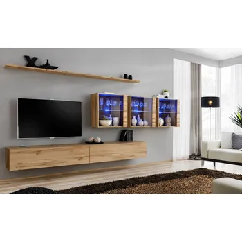 Obývací stěna Stěna do obývacího pokoje RIONATA 17 - dub wotan