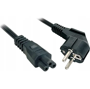 Napájecí kabel Napájecí kabel Lindy C5 Schuko, 3 m, černý (30406)