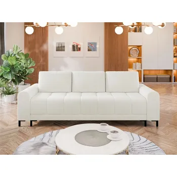 Pohovka Rozkládací trojmístná pohovka BARRY - špinavá bílá