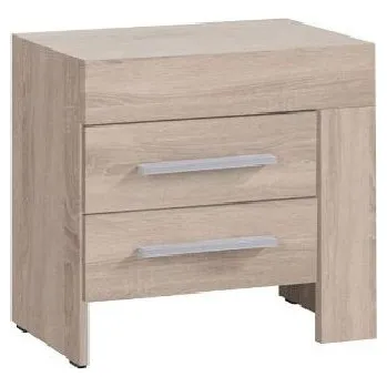 Noční stolek Noční stolek TAKA - dub sonoma, pravé provedení