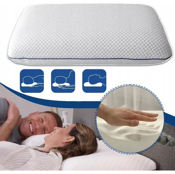 Polštář POLŠTÁŘ PRO SPANÍ NA BOKU I NA ZÁDECH, POLŠTÁŘ Z PAMĚŤOVÉ POLŠTÁŘ