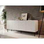 Komoda s dvířky MACARIO 2 - bílá