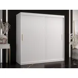 Šatní skříň 180 cm LONZO 1 - bílá