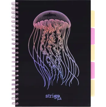 Sešit A4 s mřížkou Strigo, 100 listů