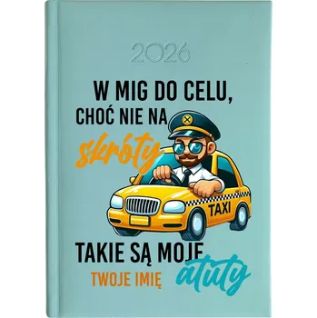 Kalendář Knižní kalendář 2026 A5 FunnyCase vícebarevný