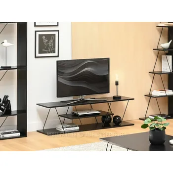 Televizní stolek Designový televizní stolek MATTEO - černý