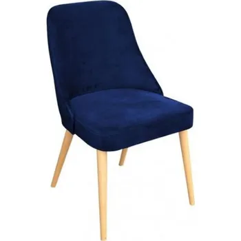 Jídelní židle Kuchyňská židle MOVILE 49 - buk / modrá