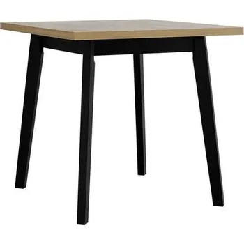 Jídelní stůl Jídelní stůl 80x80 cm AMES 1 - dub sonoma / černý