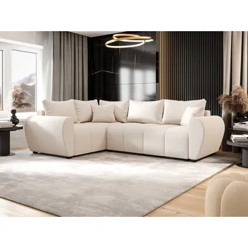 Sedací souprava Rohová sedací souprava LUKAVA - světle béžová