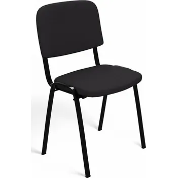 Jídelní židle Set 4x konferenční židle KETRAN - černý