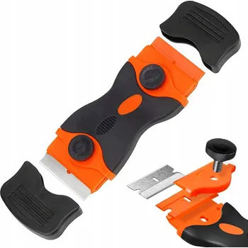 Kuchyňská škrabka OBOUSTRANNÁ ŠKRABKA NA INDUKČNÍ A KERAMICKOU DESKU, UNIVERZÁLNÍ ČEPEL