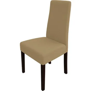 Jídelní židle Čalouněná jídelní židle MOVILE 38 - ořech / béžová