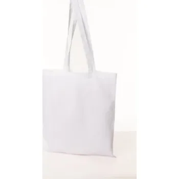 Nákupní taška Textilní taška k domalování - bílá