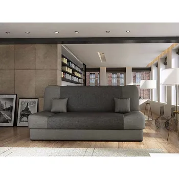 Pohovka Pohovka s úložným prostorem IRINA - tmavá šedá / světlá šedá