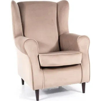 Křeslo Křeslo ušák ZLATAN - tmavě béžové