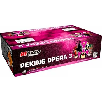 Zábavní pyrotechnika Pyrotechnika Kompakt 243ran / 20,25,30mm Peking Opera 3