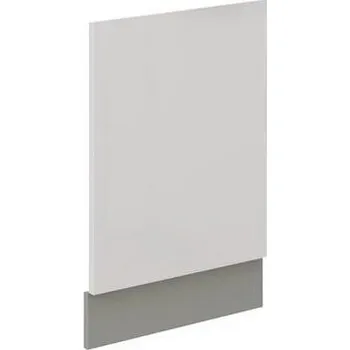 Kuchyňská skříňka Dvířka ke kuchyňské lince GENJI - 570x446 mm, šedé / lesklé bílé