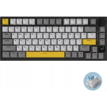 Klávesnice Mechanická klávesnice AJAZZ černá UK qwerty s RGB podsvícením