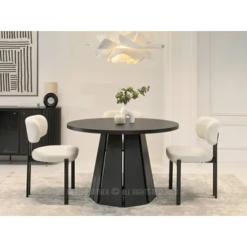 Jídelní stůl Designový jídelní stůl 120 DAMIEN - černý