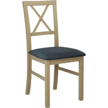 Jídelní židle Jídelní židle FRATONIA 5 - dub sonoma / modrá