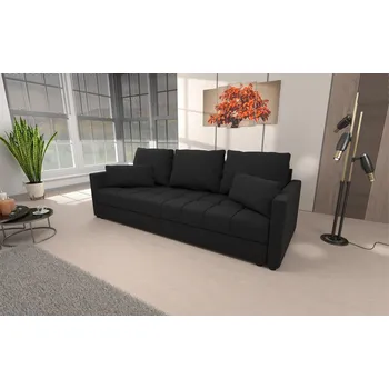 Pohovka Trojmístná rozkládací pohovka KLAVERA 2 - antracitová