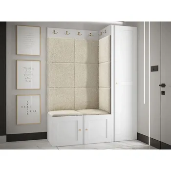 Předsíňová stěna VENETI MALIA bílý