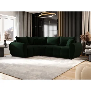 Sedací souprava Rohová sedací souprava LUKAVA - zelená