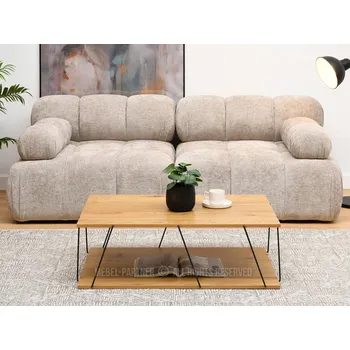 Konferenční stolek Designový konferenční stolek MATTEO - dub / černý