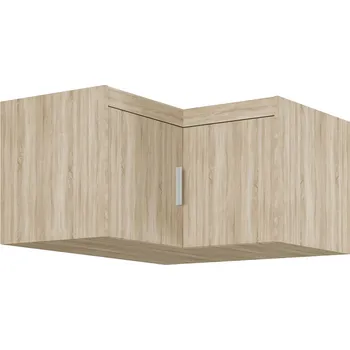 Nástavec na skříň Rohová nástavba na skříň PILINA - dub sonoma