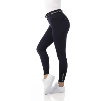 Jezdecké kalhoty EQUITHÈME Rajtky Safir Je t'aime Equithème, s gripem na kolenou, dámské, navy/black 40