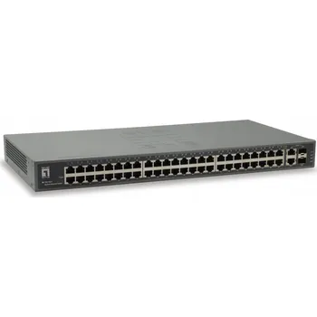 Switch LevelOne FGU-5021 Síťové připojení Fast Ethernet (10/100) Šedá