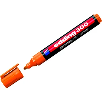 Permanentní popisovač Edding oranžový 1 ks