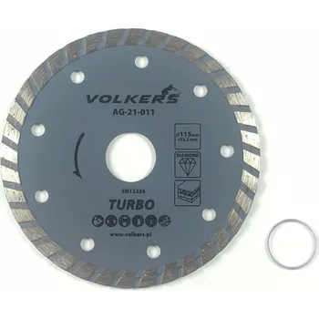 Řezný kotouč Diamantový kotouč Turbo, 115 x 22,2 mm + redukce