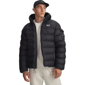 bunda Under Armour Sportswear Puff - Black/White XL