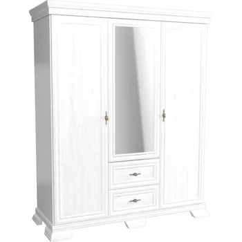 Šatní skříň Třídveřová šatní skříň 158 cm GREGORIA - borovice andersen