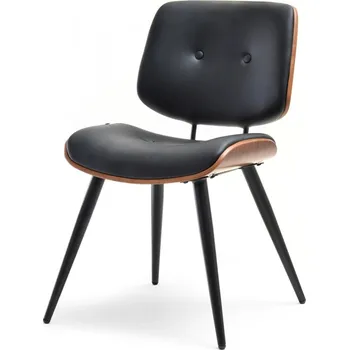 Jídelní židle Jídelní židle BIRGIT - ořech / černá